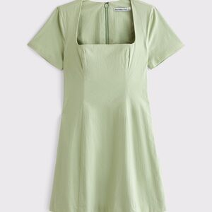 ABERCROMBIE Mint Green Short Sleeve Dress